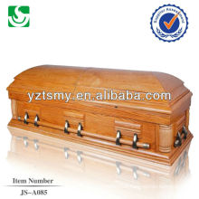 Well carving simple style premium wooden casket price
